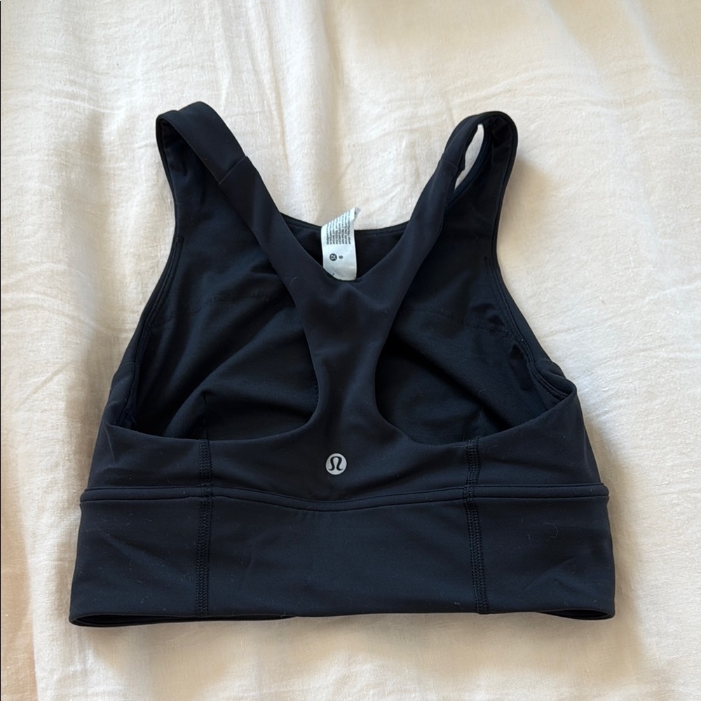 lululemon athletica Midnight Black Sports Bra